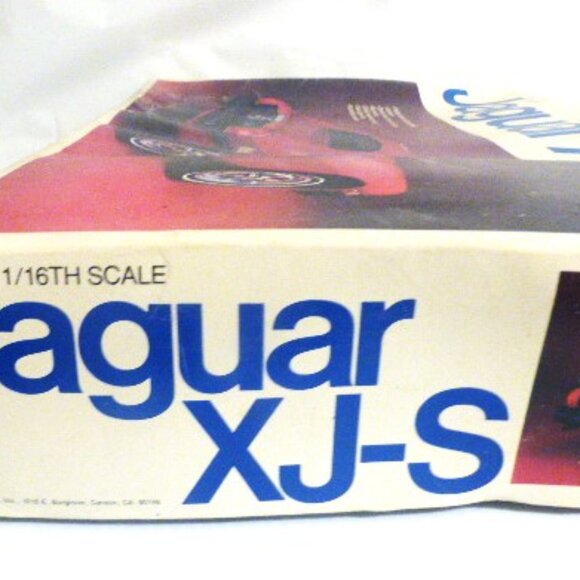 RARE Entex Jaguar XJ-S 1/16 Scale Model Kit Japan Precision Detail Diecast Model - Picture 6 of 16